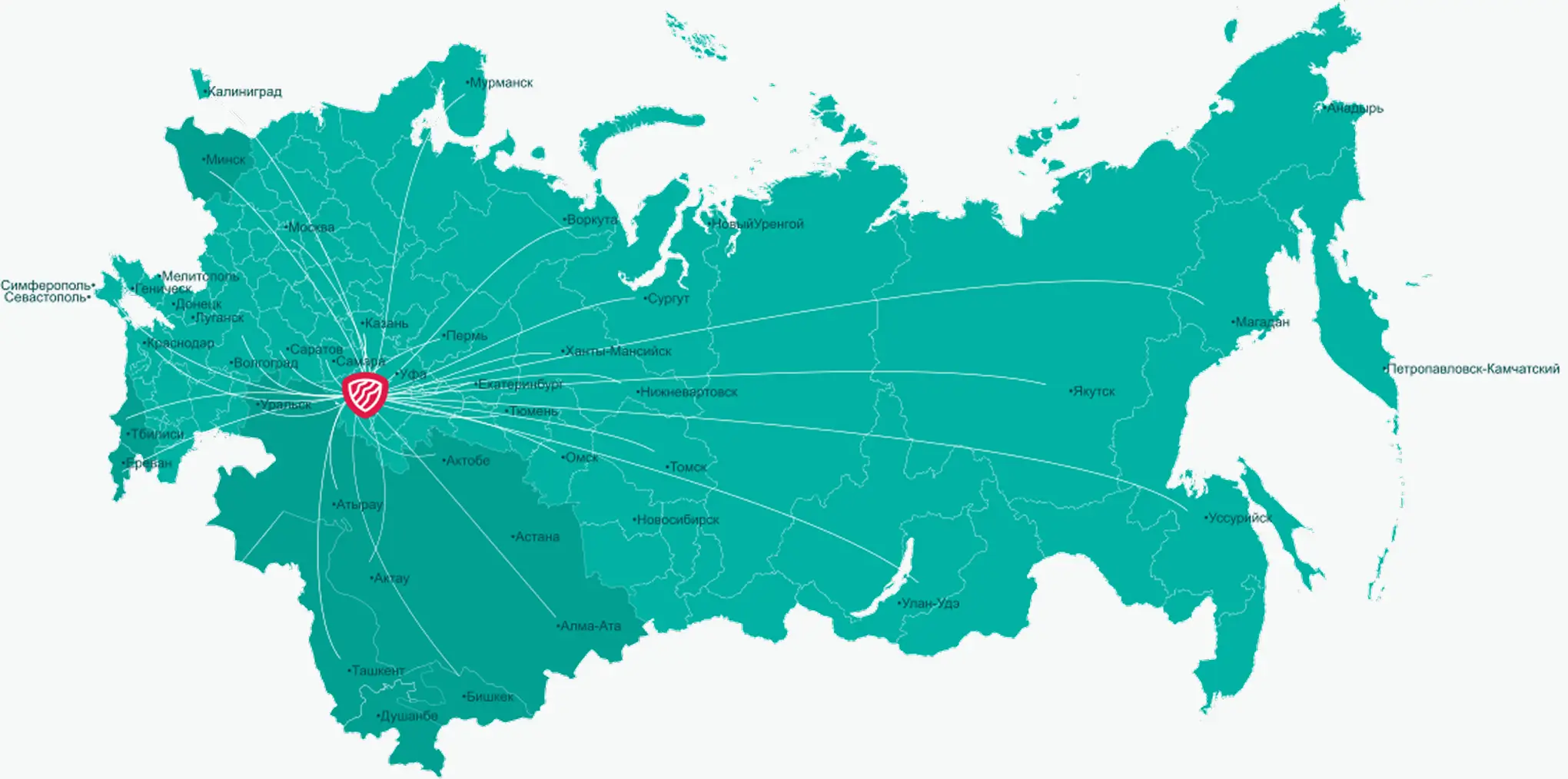 Карта точек